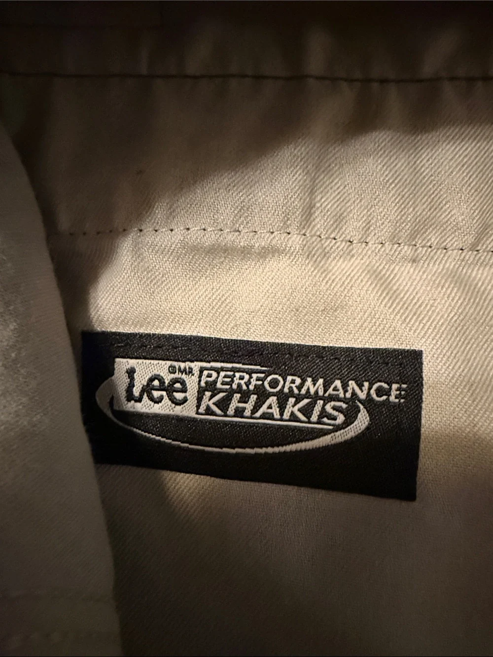 Lee Men’s Black Chino Pants